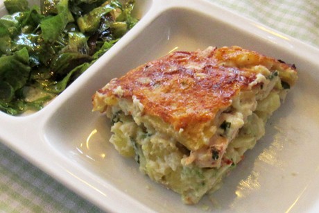 Kartoffelauflauf mit Hühnerfilet