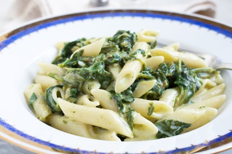 Penne in Mangoldsauce