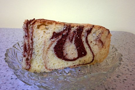 Marmorkuchen mit Brunch
