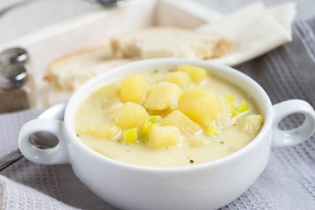 Kartoffelsuppe mit Kerbel