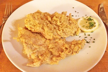 Schnitzel mit Kartoffelpanade