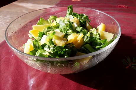 Endiviensalat mit Kartoffel