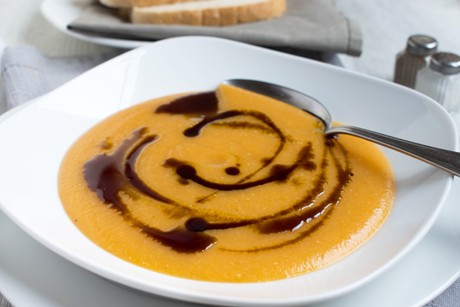 Hokkaidosuppe mit Linsen
