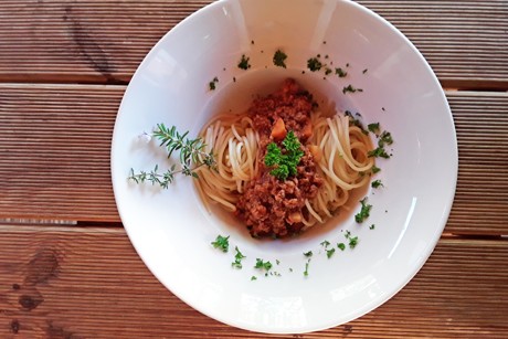 Wildschwein-Bolognese