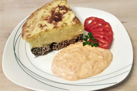 Auflauf mit Faschiertem