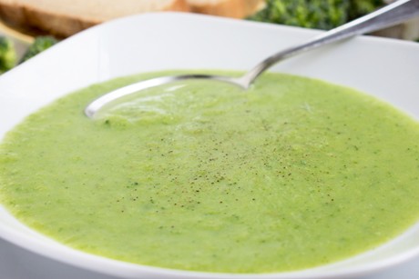 Fettarme Brokkolisuppe