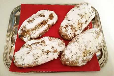 Christstollen mit Dinkelmehl