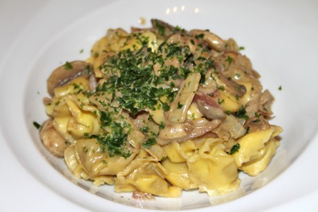 Tortellini in Champignon - Lauch - Sauce