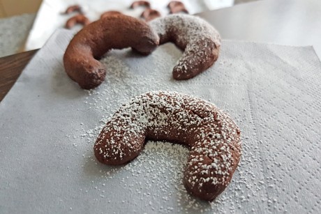 Schoko-Vanille-Kipferl
