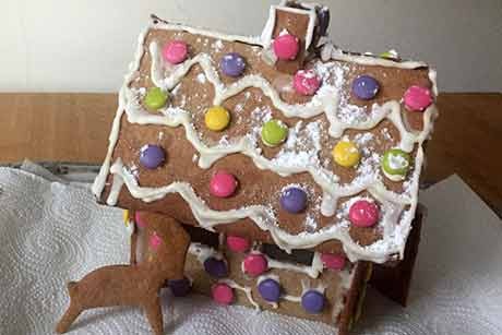 Schwedisches Pfefferkuchenhaus