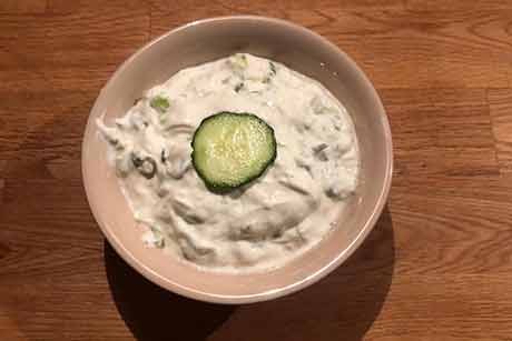 Limetten-Gurken-Tsatsiki