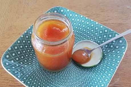 Muskatkürbis-Apfel-Marmelade