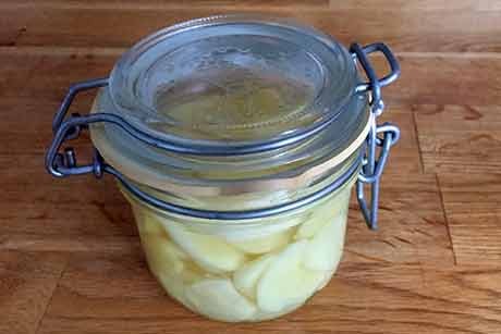 Eingelegter Ingwer