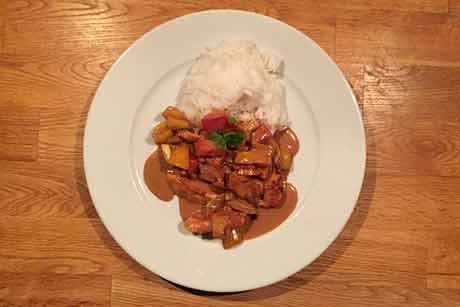 Vegetarisches Paprikageschnetzeltes