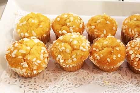 Muffins mit Hagelzucker