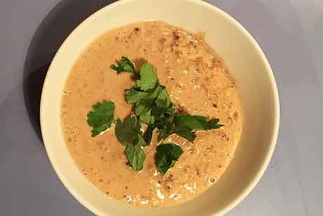 Asiatische Satay-Erdnuss-Sauce