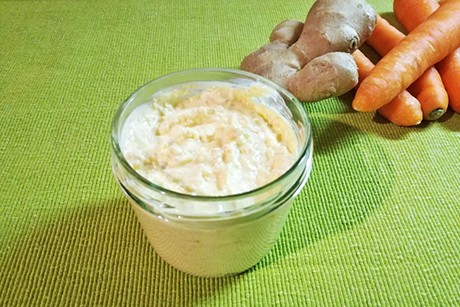 Karottenaufstrich mit Ingwer