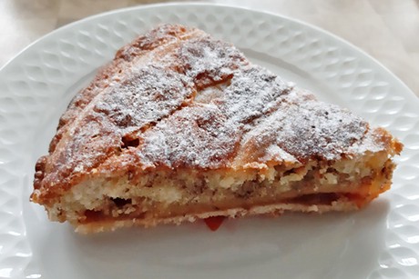Mandelgitterkuchen