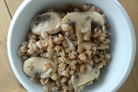 Champignon-Dinkelreis