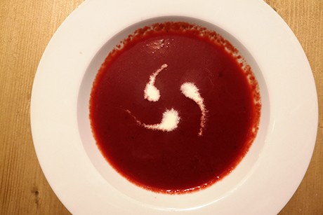 Rote Rübencremesuppe