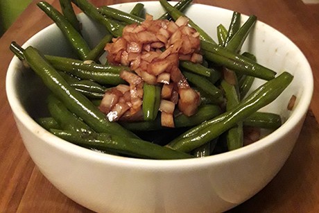 Warmer Fisolensalat