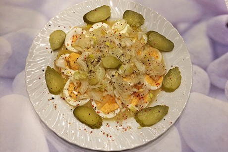 Eisalat mit Gurkerl