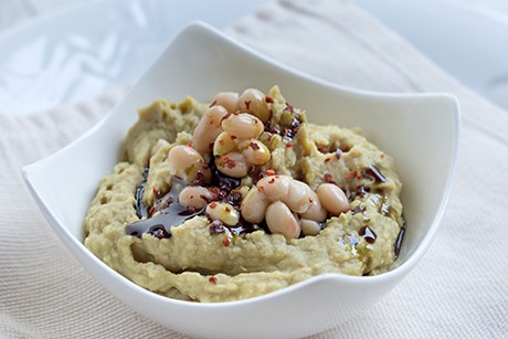 Vegetarischer Bohnenaufstrich