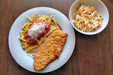 Schnitzel a la Piccata Milanese