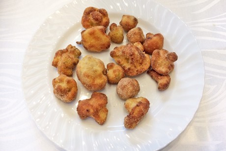 Panierter Karfiol und Romanesco aus dem Airfryer