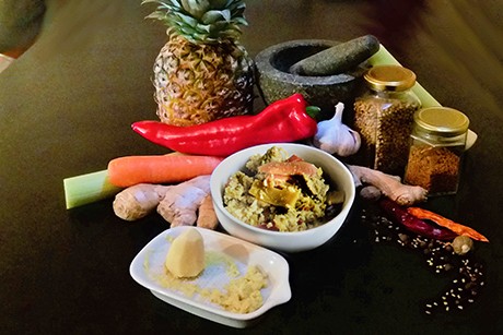 Fruchtiges Kokos-Curry
