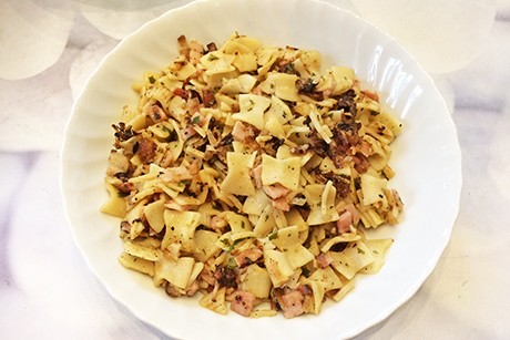 Schinken-Speck-Fleckerln
