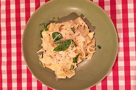Tagliatelle al limone