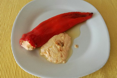 Kapia mit Käsefüllung