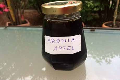 Aronia-Apfel-Marmelade