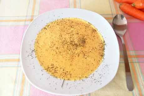 Karottencremesuppe