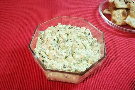 Kürbiskernaufstrich mit Bröseltopfen