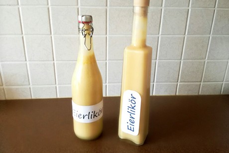 Eierlikör mit Korn