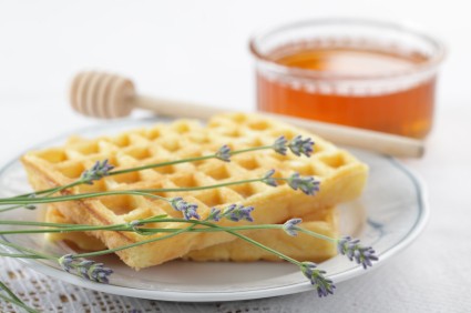 Haferflocken Waffeln