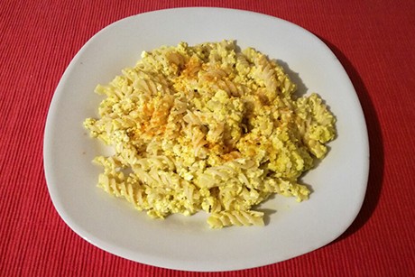 Dinkel-Dralli mit Bröseltopfen
