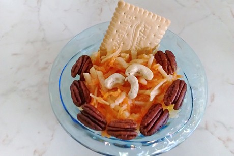 Apfel-Karotten-Snack