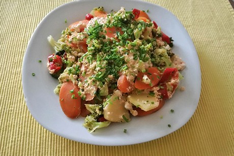Gemüsepfanne mit Kartoffel
