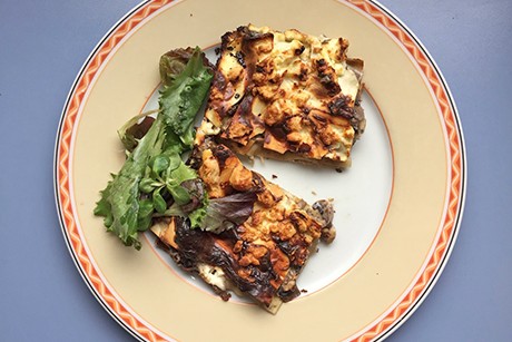 Champignonlasagne ohne Tomaten