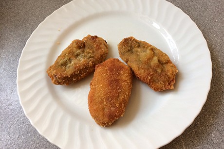 Schweinslungenbraten in Parmesanpanier