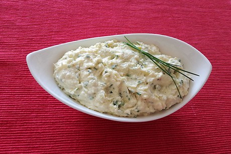 Erdäpfelkäse mit Schnittlauch