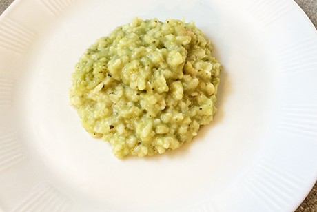Basilikum-Risotto