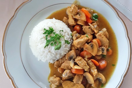 Curryfleisch