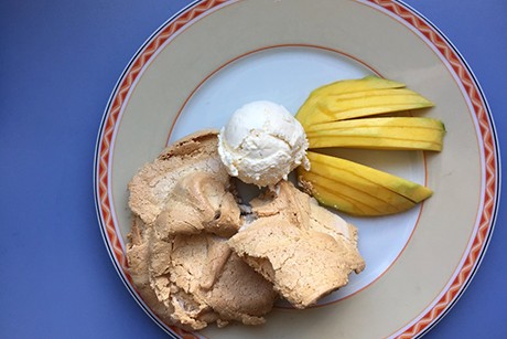 Balsamicobaiser mit marinierter Mango