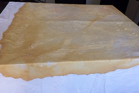 Gezogener Strudelteig