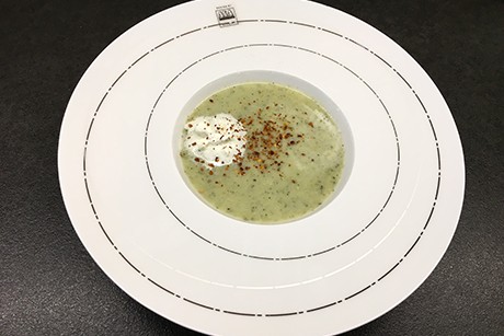 Zucchinicremesuppe