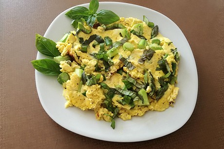 Spargel-Omelette